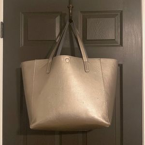 Large Metallic tote